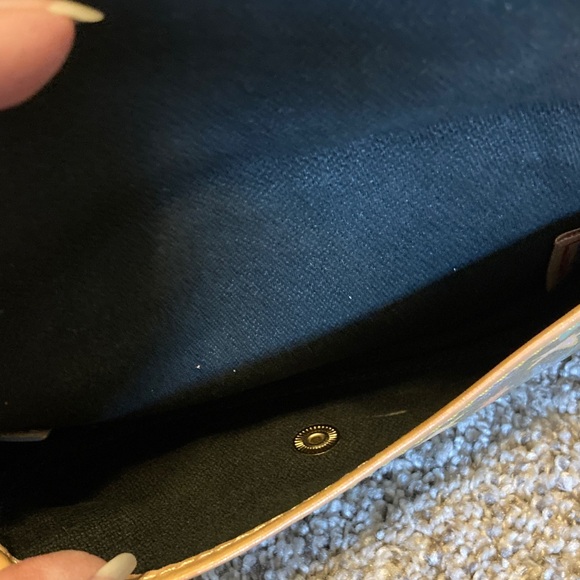 Dooney & Bourke Starry Night Leather Wristlet - Picture 5 of 8